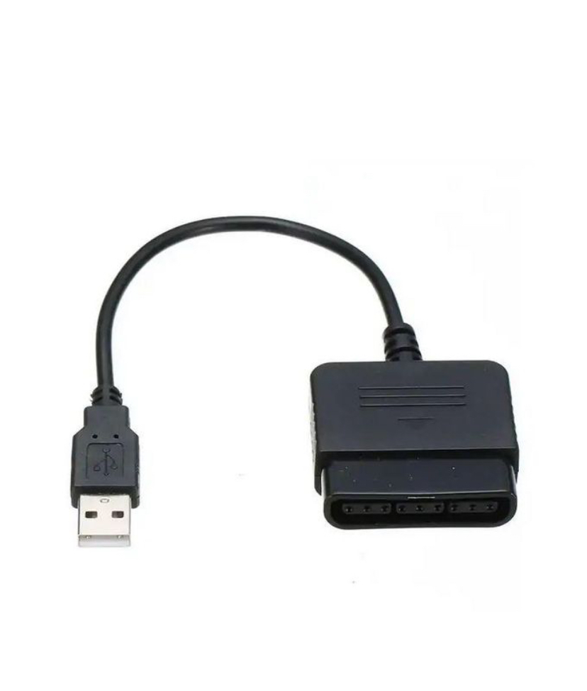 PS2 to PS3/PC Converter for Game Controllers - Black