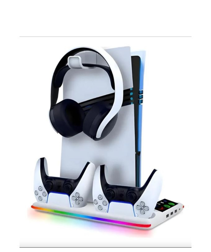 PS5 Slim Console Multi-Function Cooling Charging Station