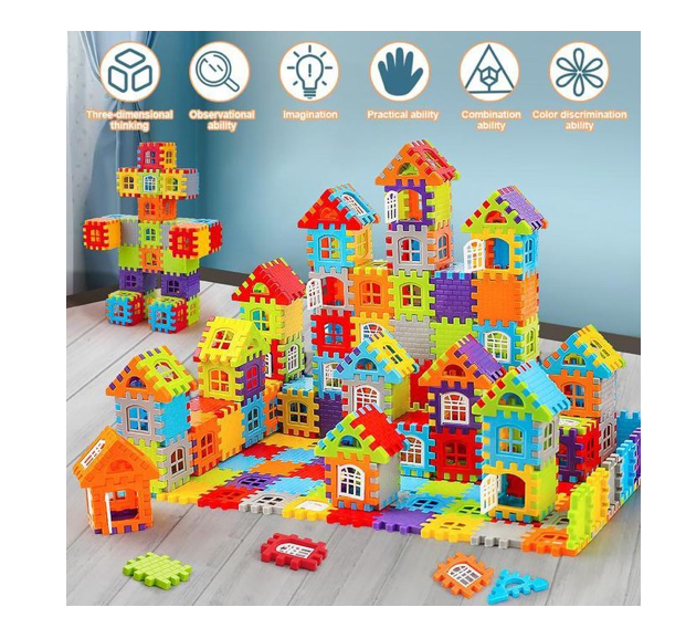 228PCS Children's Building Blocks Toy