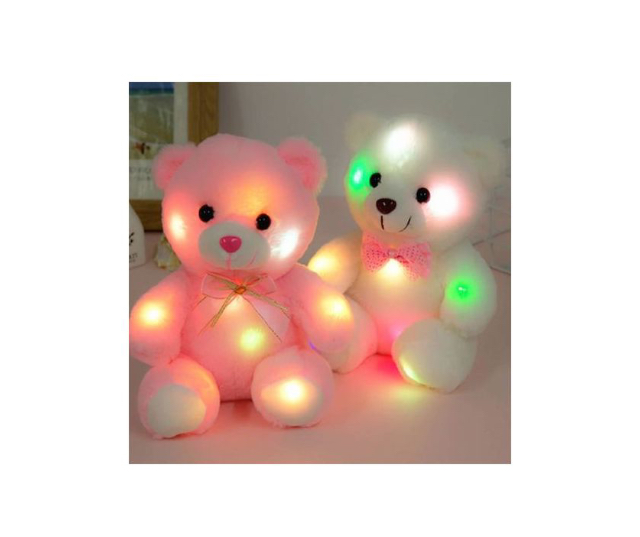 Figures Dolls LED Colorful Glowing Teddy Bear Stuffed Toy