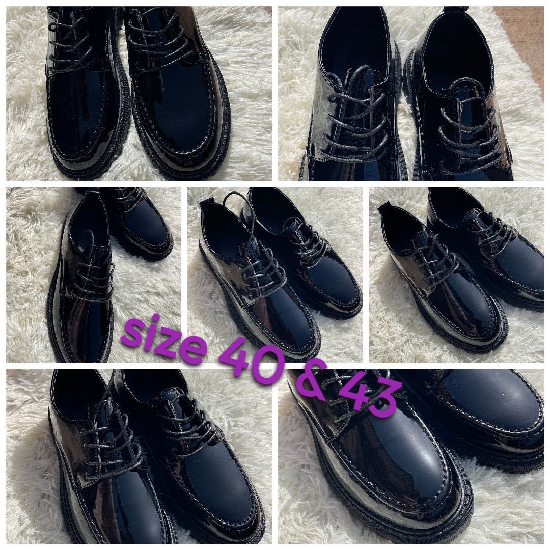 Men’s Cap-Toe Lace-Up Shoes